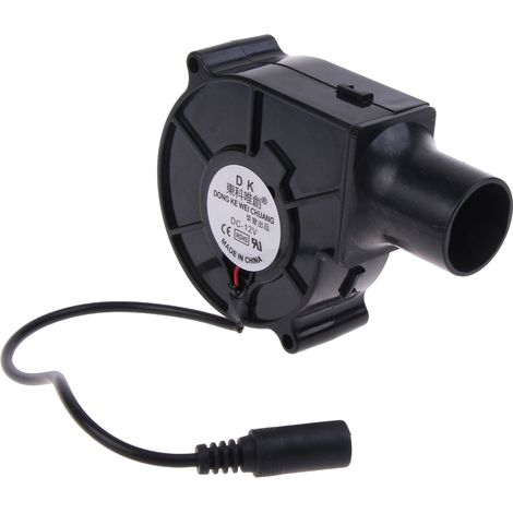Ventilateur de cuisson électrique 12 V 7530, ventilateur de barbecue avec conduit d'air de 2,7 cm de diamètre, outil pour cuisinière-AquaForge