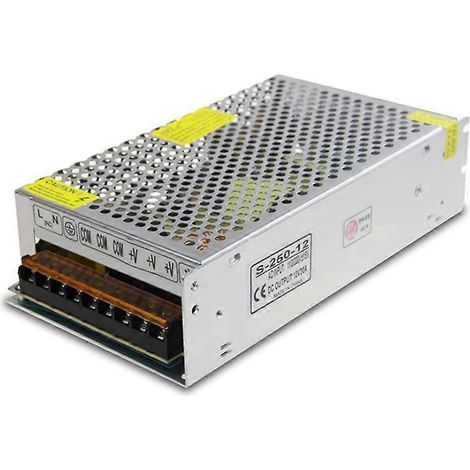 [LCS] Transformateur d'alimentation CC 12 V 20 A 240 W avec commutateur AC 110 V/220 V vers DC 12 V 20 A (1/5)