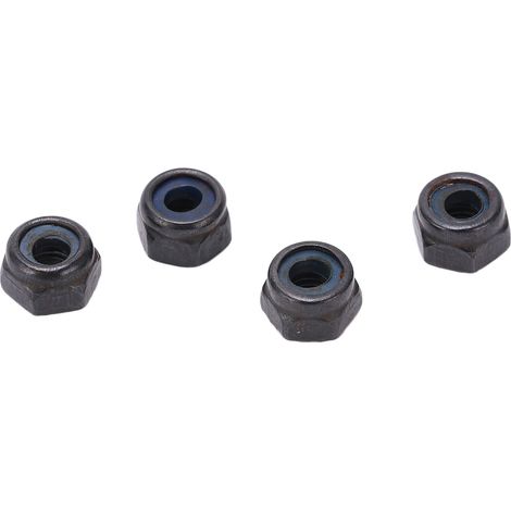 1 écrou de blocage M4 en alliage d'aluminium antidérapant de 4 mm pour voiture RC Arrma Senton 1/10 (1/5)