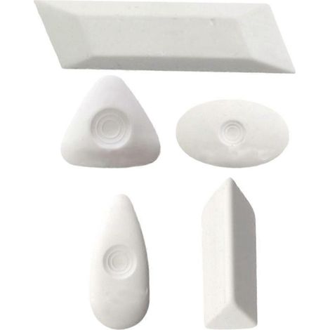 Lot de 5 gommes professionnelles pour dessin et croquis au crayon (1/5)