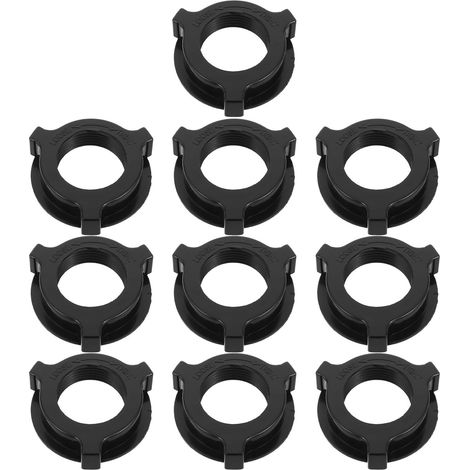 Healeved Kit de 10 écrous rechange en plastique pour ventilateurs, montage universels électriques