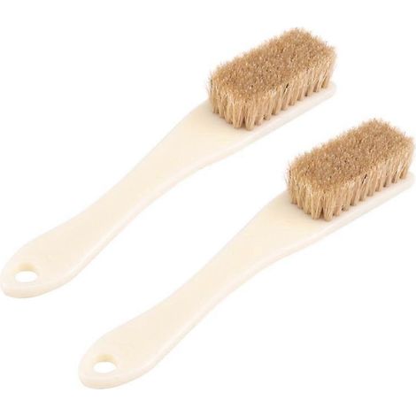 Lot de 2 brosses de nettoyage pour l'escalade et le bloc - 6 rangées de poils mi-durs (1/5)