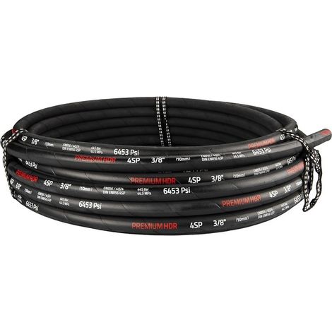 Flexible hydraulique 4SP DN10 (3/8") Premium 445 bar (1/5)