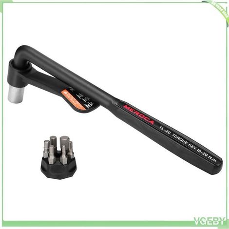 Jeu de clés dynamométriques pour vélo - FAFEICY - TL-10/TL-20 - 3-10 N·m / 10-20 N·m - Portable compact - Embouts S2 (1/5)