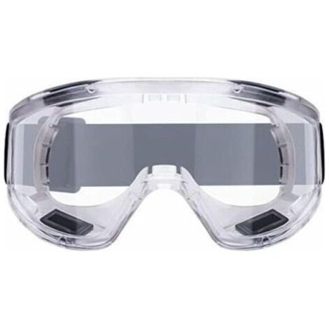 Lunettes de protection antibuée, lunettes de sécurité anti-rayures, parfaites pour le bricolage, la chimie, la construction, les chantiers de construction (1/4)