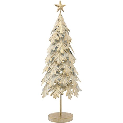 Abete in metallo dorato blc h90 - Feeric lights & christmas (1/2)