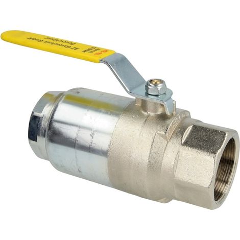 Robinet à bille, gaz, 2’’ avec vanne de sécurité thermo-déclenchante