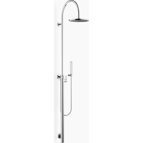 Barre de douche Dornbracht avec mitigeur monocommande, sans