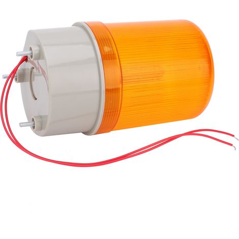 Feu de signalisation BERM à éclairage jaune périphérique, lampe d'alarme 5 W 24 V CC (1/5)
