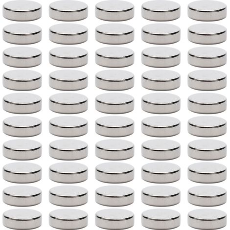 50PCS Round Neodymium Magnets Multifunctional Mini Tiny Cylinder Magnets for DIY Crafts 10x3mm