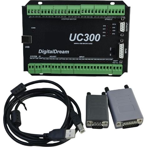 Carte contrôleur de Mouvement CNC USB UC300, Carte dérivation for 3/4/5/6 s 300 kHz 24 V CC(UC300-3Axis) (1/5)