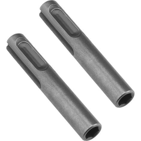 CSPARCV 2-teiliger SDS-auf-1/4-Zoll-Sechskantschaft-Bohreradapter, magnetischer Steckschlüssel-Schraubendreher-Umrüstwerkzeug-Bohreradapter für 60-mm-SDS-Schlagbohrmaschinen (1/5)