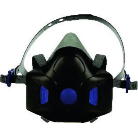 [NEUWERTIG] B-Ware 3 M Halbmaske Atemschutzmaske Hf 802 Secure Click Silikon Gesichtsabdichtung Gr M