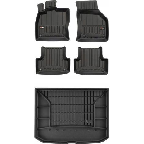 SET 3D Tappetini e tappetino per bagagliaio Audi A3 8V Hatchback 2013-2020 (1/5)