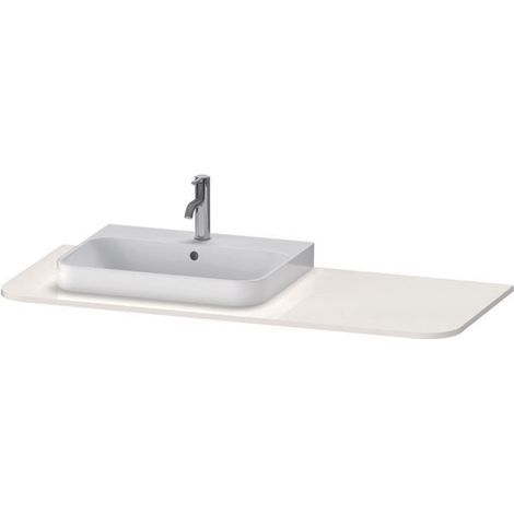 Consola Duravit Happy D.2 Plus, 1300x550 mm, 1 hueco a la (1/5)