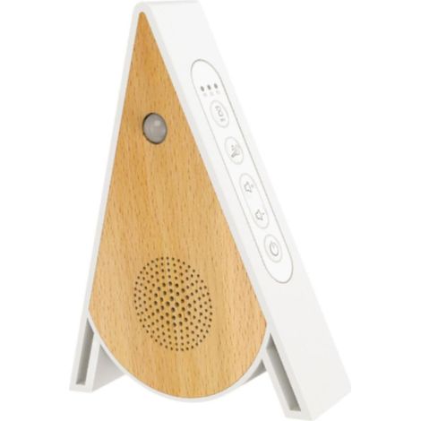 Boîte à effets sonores de chants d'oiseaux : Effets sonores réalistes, adaptés à la création d'ambiances sonores, avec un design triangulaire. (1/5)