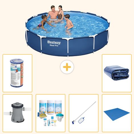 Bestway Bestway Steel Pro Ronde - 366x76 cm - 7-pièces  S21603 (1/4)