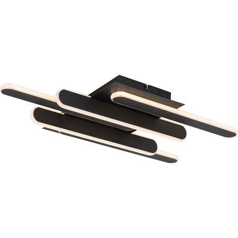 Plafoniera LED Sindri moderna nera 36W 3000-4000K Rabalux (1/5)