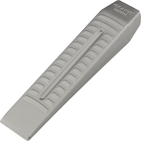 Cuña de leñador para cortar madera, aluminio, 21 cm