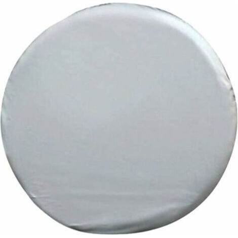 Argent 30" Pouces Housse de Pneu de Secours Couverture Roue pour Diamètre (75cm-80cm) Protection Antipoussière Imperméable Voiture (1/4)
