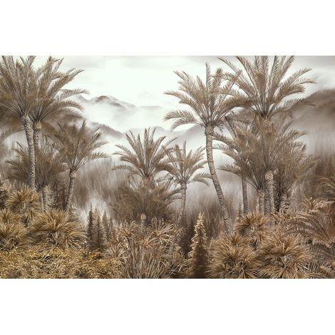 Papier peint panoramique - Forêt Tropicale - 130 cm x 87 cm (1/2)