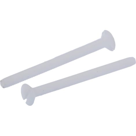 Vis à tête Fraisée fendue, Nylon, M2, 25mm ( Prix pour Sachet de 100 )