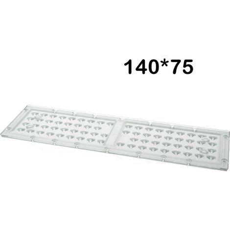 Lente 14075 Gradi Doppio Angolo Per Modulo Del Proiettore Led FE3150N FE1150N Compreso Guaine Silicone Per Illuminazione Stradale (1/3)