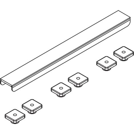 Kermi Abdeckung Rinne Exklusiv 800x40x21mm BC, 6033519
