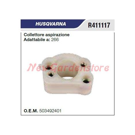 Ansaugkrümmer HUSQVARNA Kettensäge 266 R411117