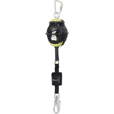 Anticaída retráctil, cable de acero galvanizado con exoesqueleto integrado, resistencia 12 kN HELIXON-S KRATOS SAFETY                                             7 m