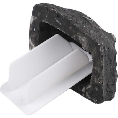 Cache-clés en résine synthétique résistant aux intempéries, boîte de rangement d'extérieur réaliste pour jardin, cour, camouflage