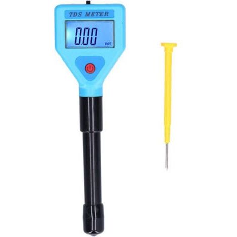 TDS Tester 98306 for Water Quality Analysis in Aquaculture and Horticulture - CE FCC RoHS Certified - Battery Not Included (1/5)