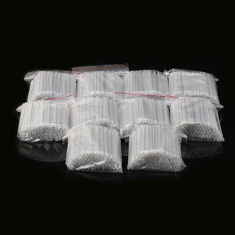 Connecteurs pour fibre optique nue monocœur de 60 mm avec gaine thermorétractable spéciale (1/5)