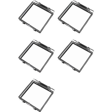 5 capuchons de protection antipoussière pour bouton d'alimentation PC (1/5)