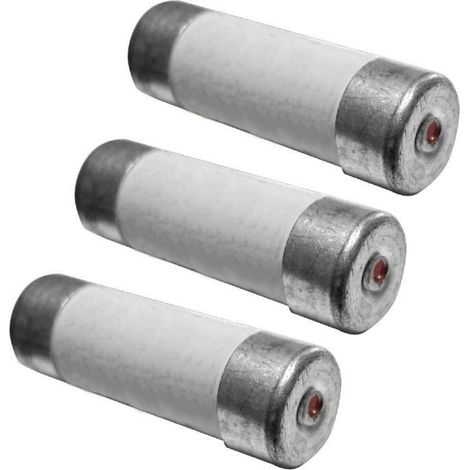 Zenitech Fusibili ceramici bianchi 20A confezione da 3