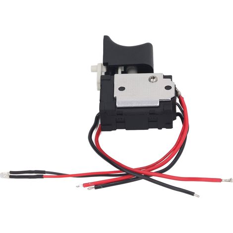 Akku-Bohrschrauberschalter mit Lampen-Drehzahlregelung und Auslöseschalter für elektrische Bohrschrauber 7,2–24 V (1/5)