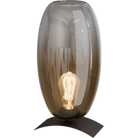 Lampe de table Olive Verre de 18,5 cm Ø - cacao - 4430-15-02-18 (1/2)