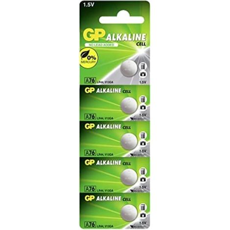 Gp pilas microalcalinas 10 unidades lr0044-b10 1.5v 110 mah (1/5)