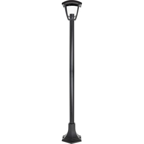 Farola/Sobremuro ZOIO grande IP44 1xE27 L.17xAn.17xAl.Reg.cm Negro (1/3)