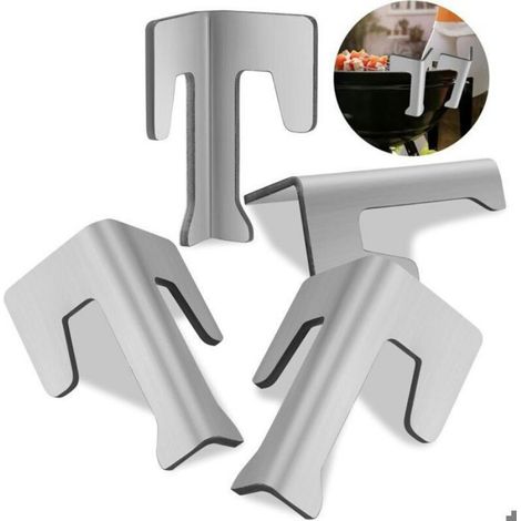 Entretoise pour plaque de feu - - Pack 4 (4PCS) - Acier inoxydable - Stabilisateur barbecue - 60 mm
