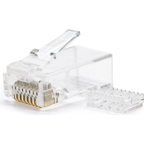 rj45 connector nanocable 10.21.0201-100/ cat.6/ 100 pcs