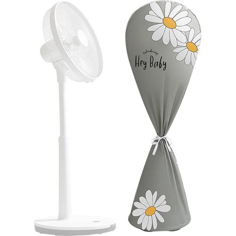 1 Housse De Protection Ventilateur Sur Pied, Anti-poussière PEVA, Pour Intérieur Et Extérieur