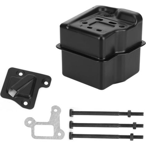 BelleRise - Silencieux d’échappement – STIHL MS310/290/390 029 039 – rétablit puissance réduit bruit – kit complet avec boulons joints (1/5)