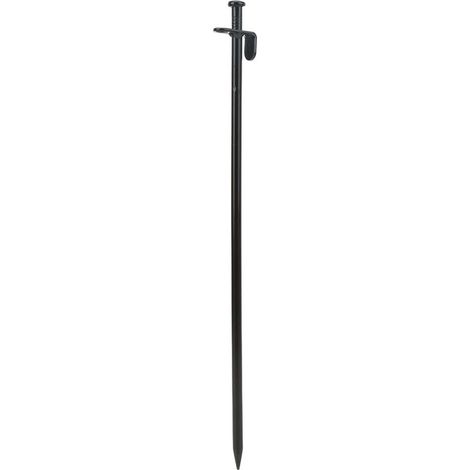 Piquet de tente extérieur robuste en acier pour camping, toile et auvent - 40 cm (1/5)