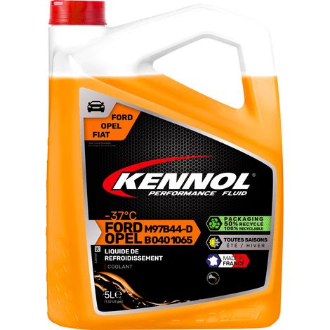 KENNOL Liquide de refroidissement -37°C (Ford, Opel, Fiat), bidon 5 litres