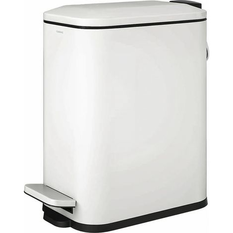 COSMIC Papelera Blanco Mate Essentials (5L)