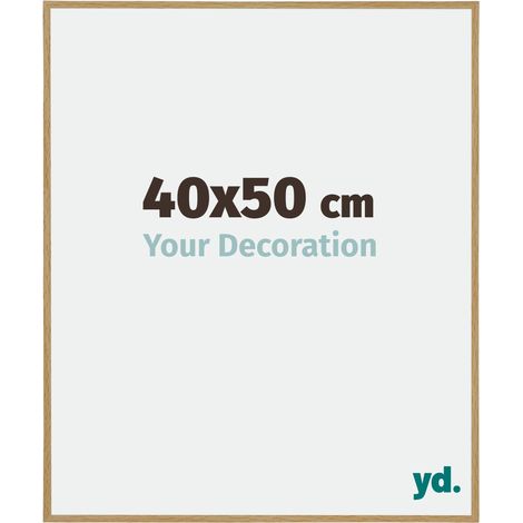 yd. - Cadre photo 40x50 - Hetre Clair - Plastique - Evry