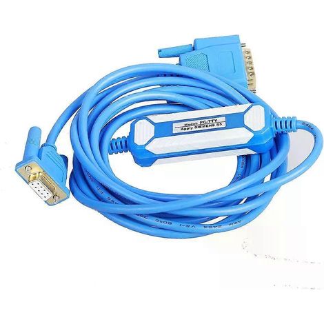 Amsamotion Programmierkabel PC-TTY Kommunikation Download 6ES5 734-1BD20 Kabel für Siemens S5 Serie SPS PC TTY RS232-JXLGV (1/4)