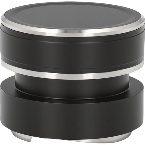 Distributeur de café 51mm Acier inoxydable Base à 3 pentes Outil de nivellement noir pour extraction équilibrée (1/5)