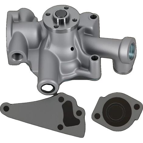 Bomba de agua de refrigeración, construcción metálica duradera, 30,5 x 20,3 x 15,2 cm, compatible con modelos de máquinas específicos, función de refrigeración óptima, aproximadamente 4,5 kg. (1/5)